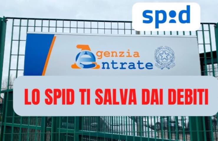 spid cartelle esattoriali soluzione debiti