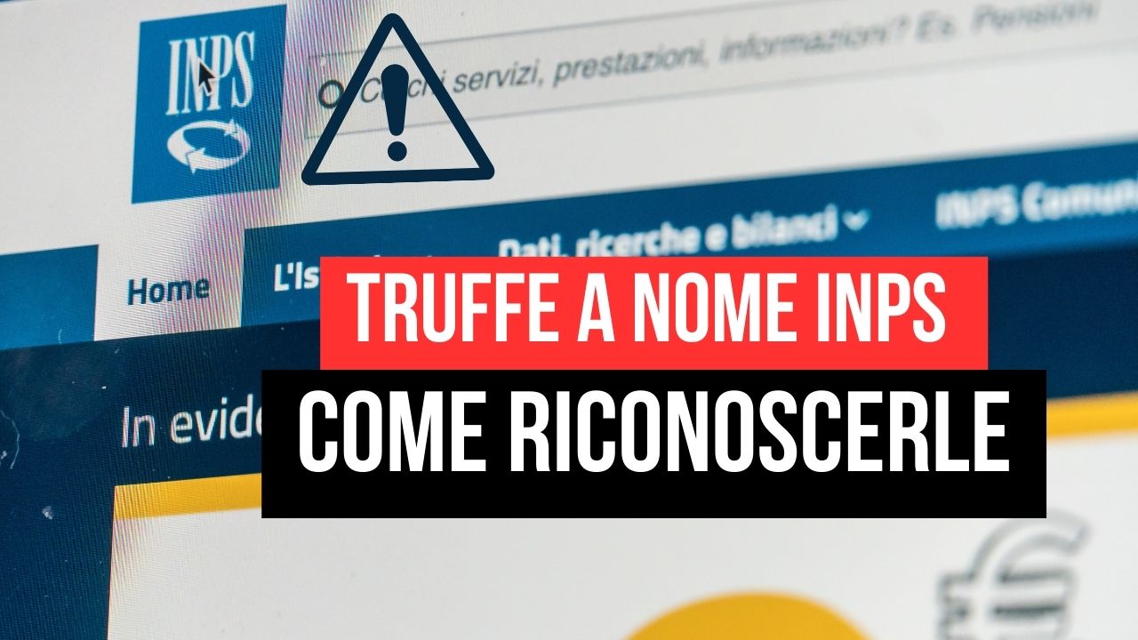 Truffa INPS come riconoscerla