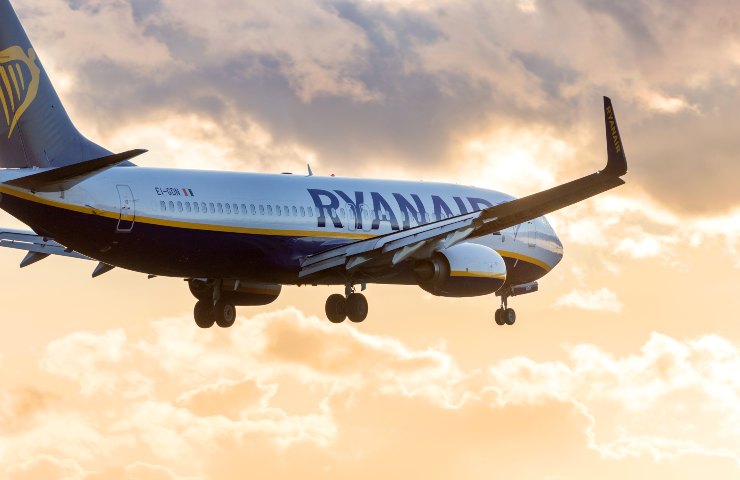 sciopero aereo Ryanair SMS email o push