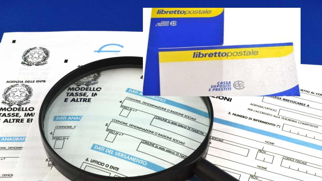 dichiarare libretto poste su 730