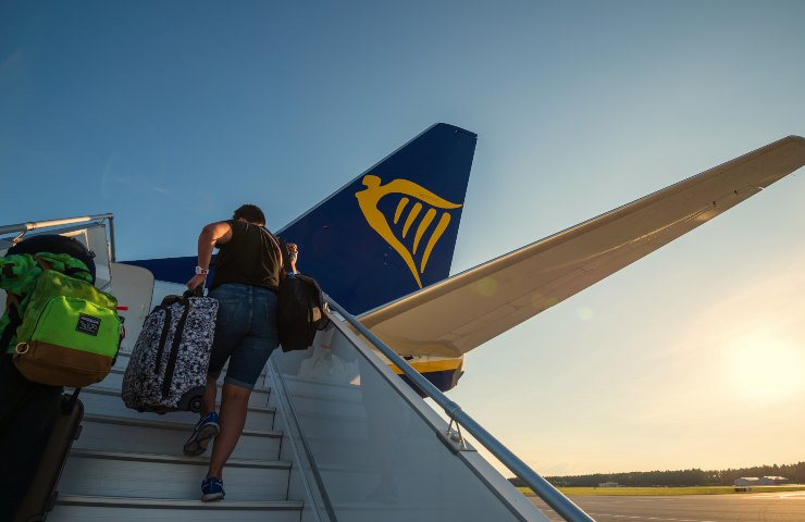 sciopero aereo Ryanair SMS email o push