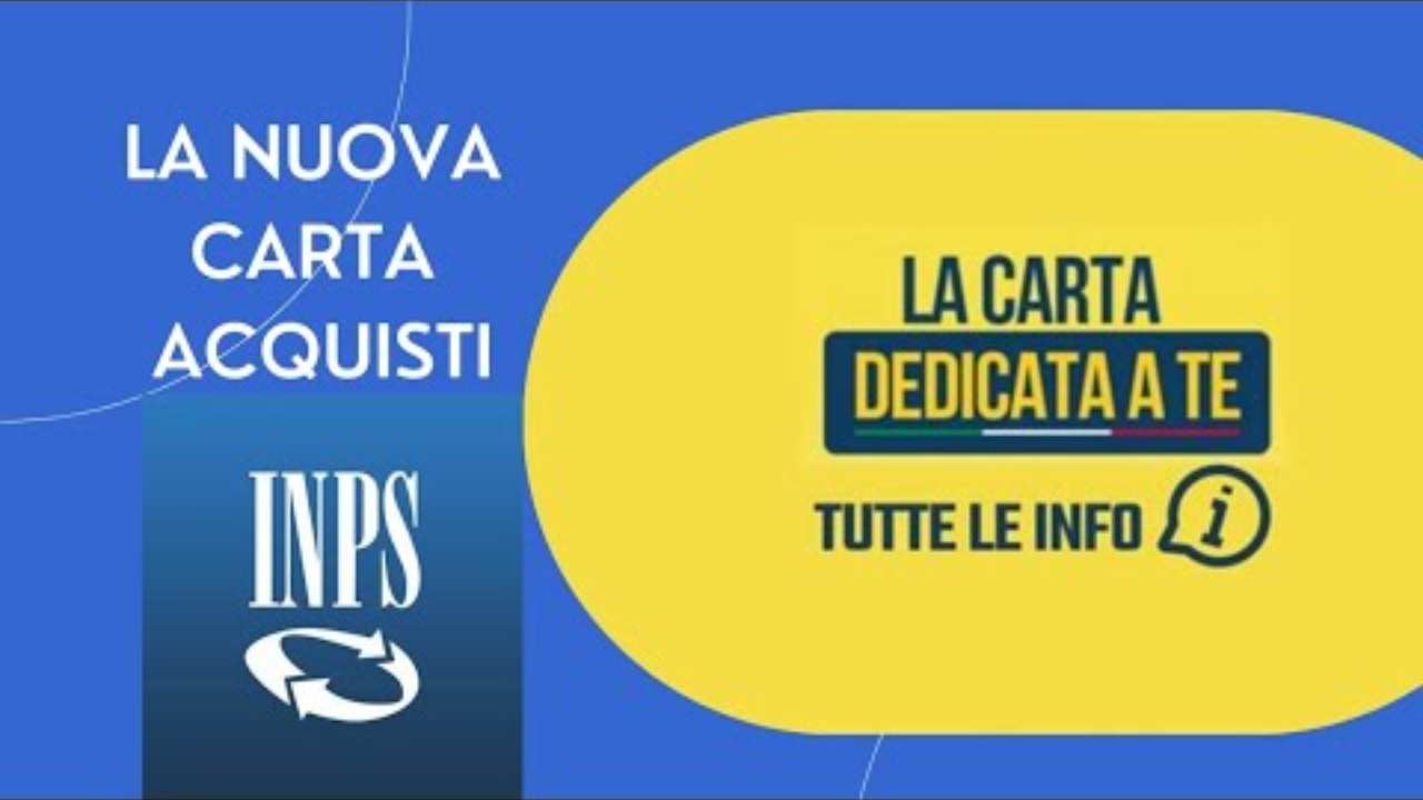 Carta spesa inps